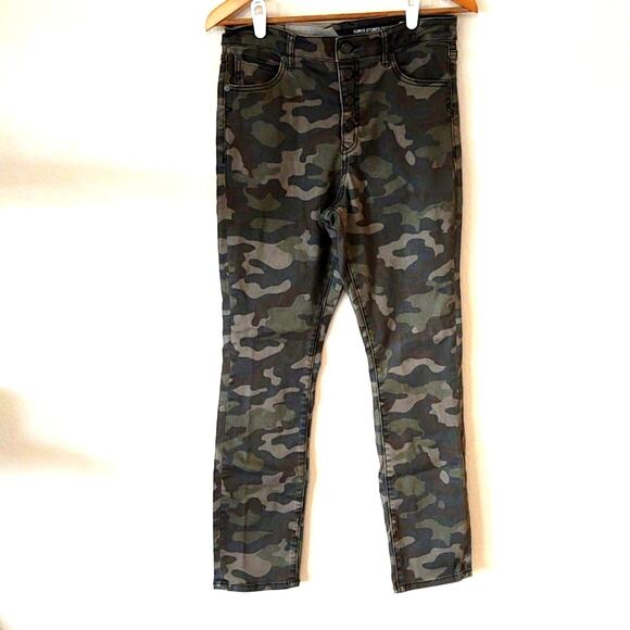 Volcom super stoned skinny jeans camouflage size 30 - Picture 2 of 7